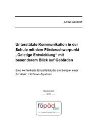 Unterstutzte Kommunikation Schulerinnen Und Schuler Die Kaum