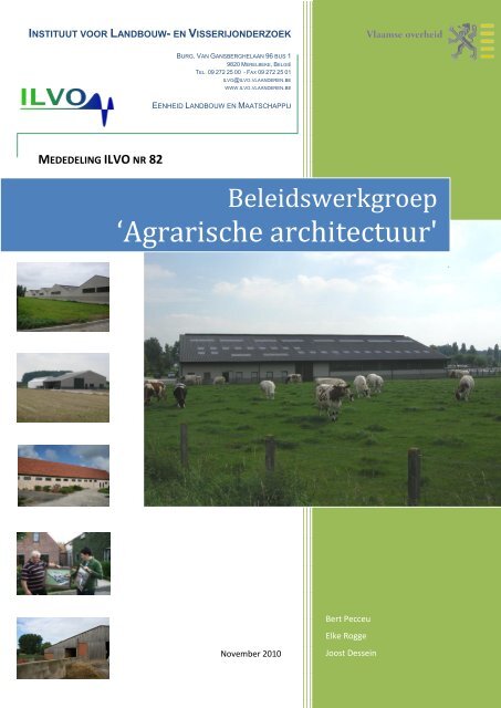 rapport - Interbestuurlijk Plattelandsoverleg