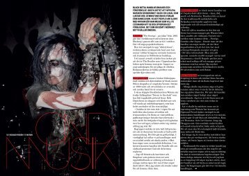 Här finns hela min artikel om Watain att läsa - Throw Me Away