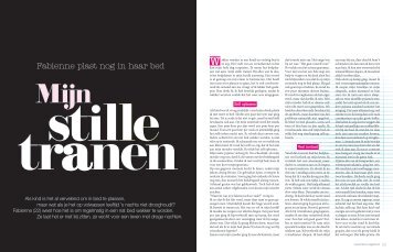 Download "Fabienne plast nog in haar bed" als pdf-bestand - Intens