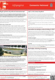 Bekijk hier de informatiepagina's van 28 juni - Gemeente Helmond