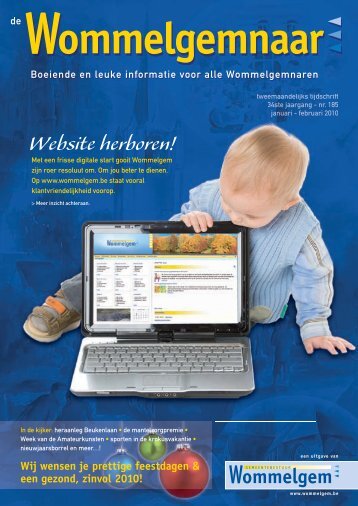 Website herboren! - Gemeente Wommelgem