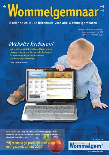 Website herboren! - Gemeente Wommelgem