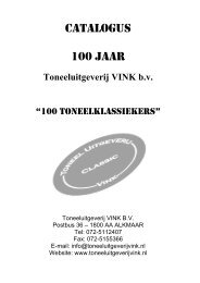 100 klassiekers - Toneeluitgeverij Vink