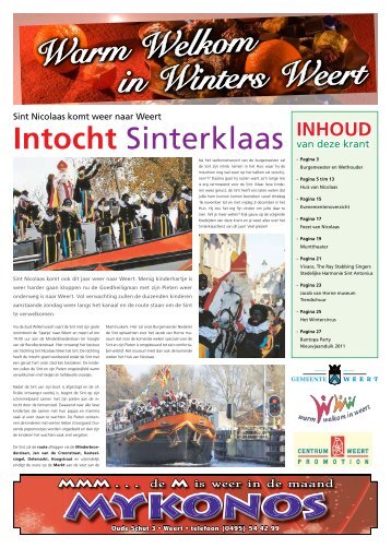 Intocht Sinterklaas - MediaPress Weert