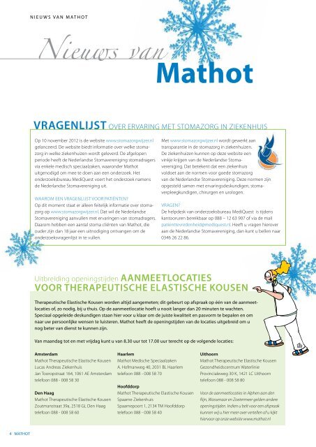 Magazine nr 4 2012 - Mathot