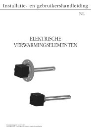 Elektrische verwarmingselementen technisch