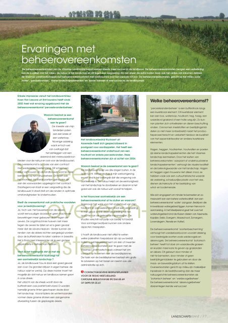 Download hier de volledige krant - Regionaal Landschap Meetjesland