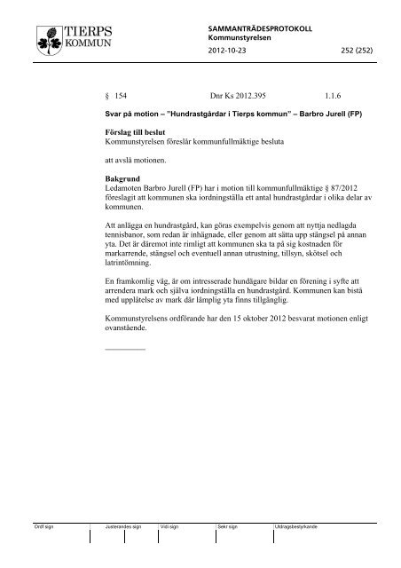 Kommunstyrelsen 2012-10-23.pdf - Tierps kommun