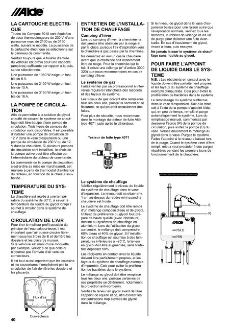 Bruksanvisning & installationsanvisning – Compact 3010 Operating ...