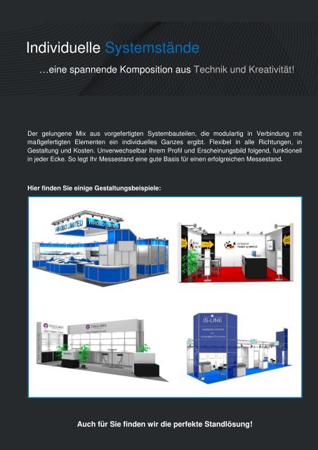System-Messestände