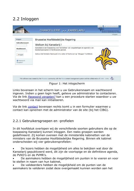 Kanselarij v3.0 handleiding.pdf - CIBG