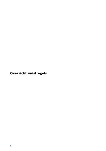 Overzicht vuistregels - College bescherming persoonsgegevens