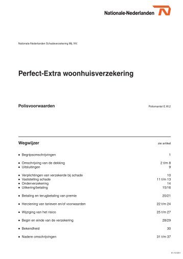 Perfect-Extra woonhuisverzekering - Wilson Groep te Maastricht