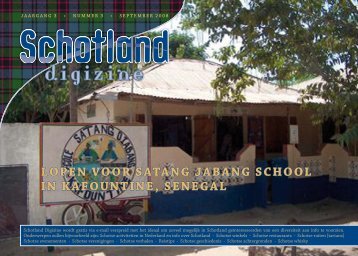 lopen voor satang jabang school in kafountine, senegal - Schotland ...