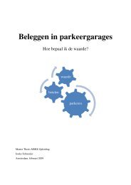 Beleggen in parkeergarages: hoe bepaal ik de waarde? - parkeer24