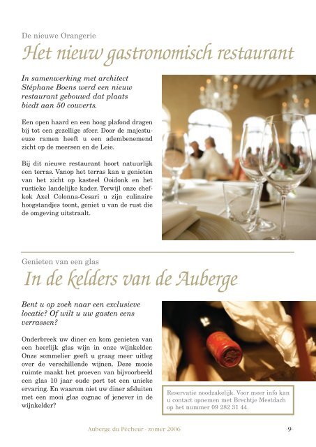 Zomer 2006 - Auberge du Pecheur