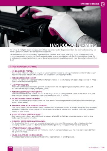 NL_06_VDP_Handbescherming - Vandeputte