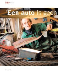 Automonteur Wouter van Doorninck