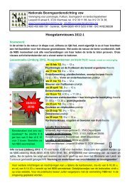 Hoogstamnieuws 2012-1 - Nationale Boomgaardenstichting