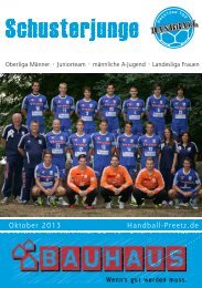 Hallenheft PTSV Ausgabe3 Oktober2013