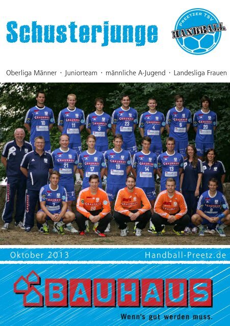 Hallenheft PTSV Ausgabe3 Oktober2013