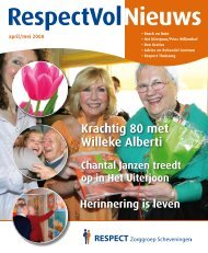 Krachtig 80 met Willeke Alberti - RESPECT Zorggroep Scheveningen