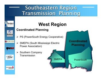 Expansion Plan West - Southeastern Regional Transmission Planning