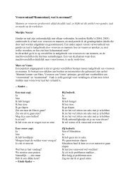 Vrouwentaal/Mannentaal, wat is normaal? - Marijke Naezer