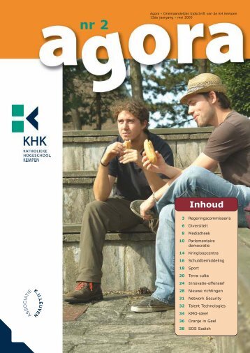 55038-Tijdschrift 'Agora' - Katholieke Hogeschool Kempen