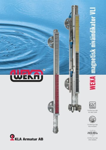 magnetisk nivåindikator VLI WEKA - WEKA AG