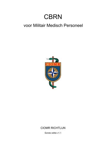 Aide Memoire voor Militair Medisch Personeel - ciomr