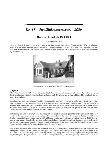 Nr. 68 - Persillekræmmeren - 2009 - Stensballe Lokalhistoriske Arkiv