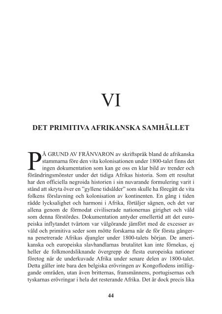 Svart intelligens i ett vitt samhälle - Preservationist-Books.com