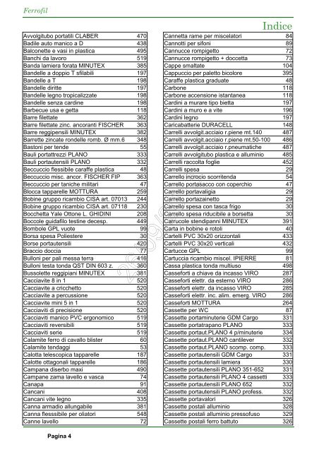 Catalogo Ferrofil 26/09/2013