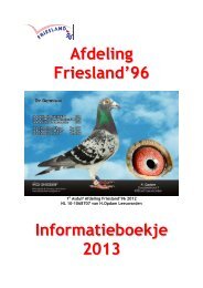 Info Boekje 2013 - Friesland 96