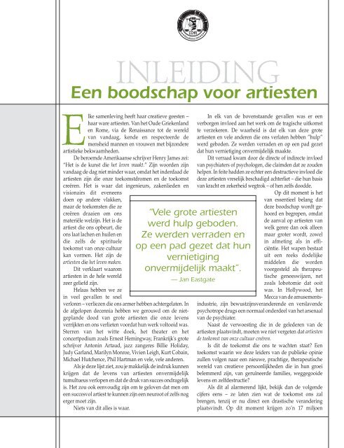 Het schaden van artiesten - Nederlands Comite voor de Rechten ...