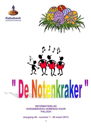 Notenkraker maart 2013 - Paluda