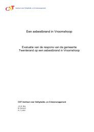 evaluatierapport - Nederlands Genootschap van Burgemeesters