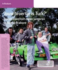 'Jouw broertje is Turk?' - Thuis in Brabant