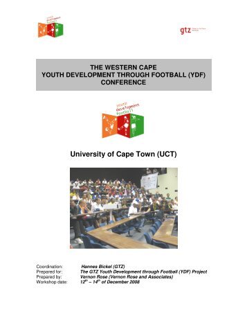 The Western Cape YDF Conference Report.pdf - Youth ...