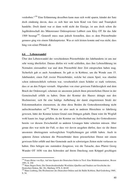 Der Deutschordenspriester bis 1800 - Damian Hungs