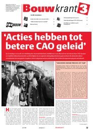'Acties hebben tot betere CAO geleid' - Afdeling