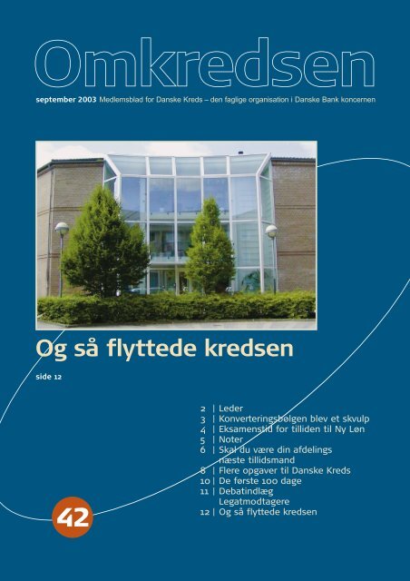 Nr. 42 - september 2003 - Union in Nordea