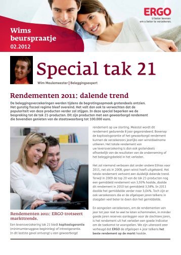 Special tak 21 - ERGO