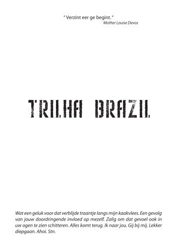 trilha brazil - baboom