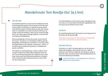 route - Toerisme Oss