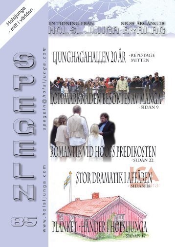 Spegeln nummer 85 - Holsljunga.com