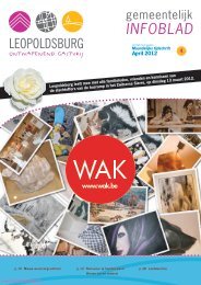 INFOBLAD - Leopoldsburg