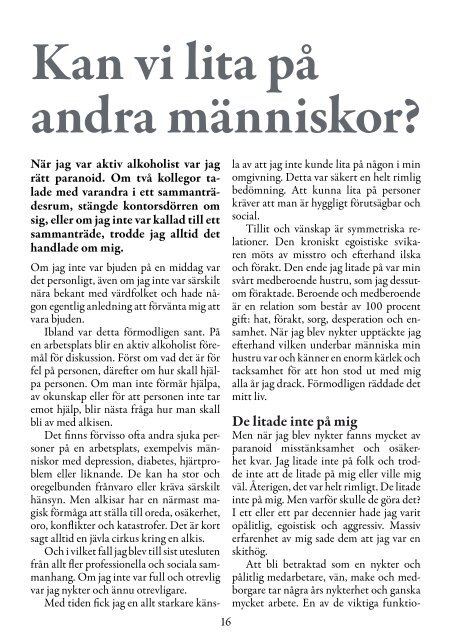 Bulletinen nr 2 2013 - Anonyma Alkoholister i Sverige